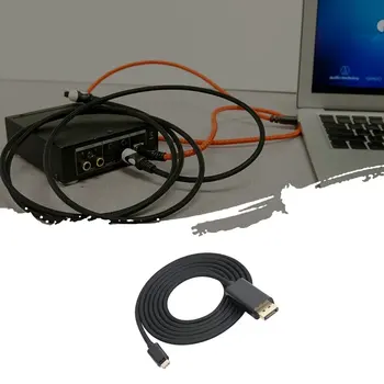 Thunderbolt 3 USB-C DisplayPort Kabel-4K 60Hz USB-3.1 Typ C och DP-Adapter USB till DP-Kabel