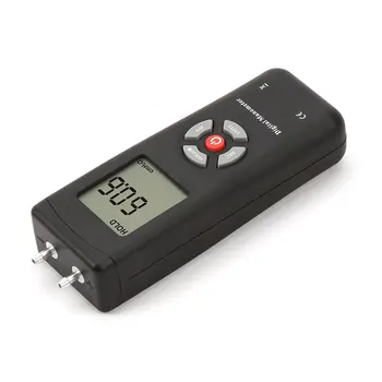 TL-100 Digital Manometer för Lufttryck Mätare Bärbara tryckmätare Handenhet U-typ differenstryck Meter