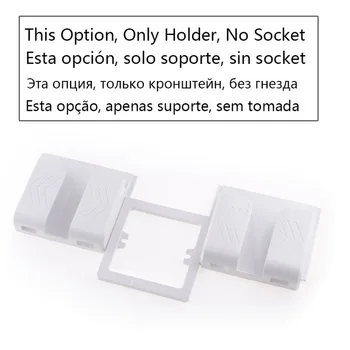 TLINK Smarta Hem Dubbla USB-Port Vägg Laddare Adapter för Laddning 2A-Laddare Adapter EU-Uttag Eluttaget Panel