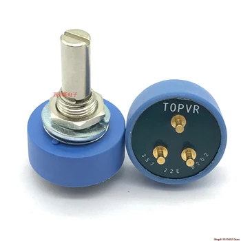 TOPVR ledande plast potentiometer 357 22E B102 B202 B502 B103 360 graders rotation