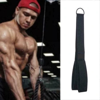 Triceps Träning Nylon Rep Dra Ner Sladden för Muskel Träning Fitness Bodybuilding Träningspass