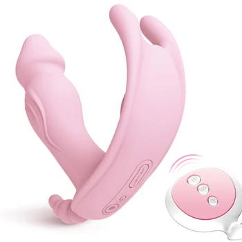 Trådlös Fjärrkontroll Löskuk Vibrator Trosor Vagina G-punkten Dildo Vibrerande Klitoris sexleksaker sexleksaker för Kvinnan sex butik