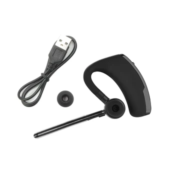 Trådlöst Bluetooth-Headset handsfree Bluetooth-Hörlurar Med Mikrofon Hörlurar Röst för Iphone Samsung Xiaomi Bluetooth Öra
