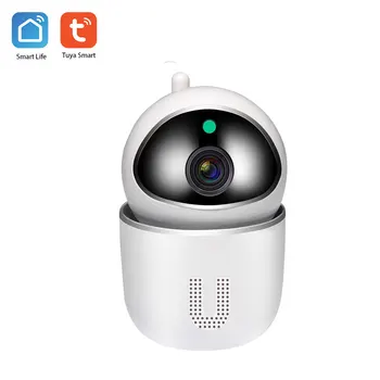 Tuya Kameran Smart Life HD WIFI IP-Säkerhet Kamera CCTV Auto Track hemnätverk Motion Senson P2P-Night Vision Baby Monitor