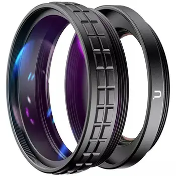 Ulanzi WL-1 ZV1 10X HD-Makro Objektivet 18MM Wide Angle Lens Kamera Objektiv för Sony ZV-1 Kamera Tillbehör Kamera Linsen
