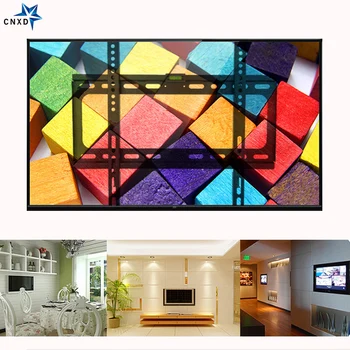 Universal Fast TV väggfäste Platt-Ultra Slim TV stativ för LCD-LED-Skärm Platt Panel