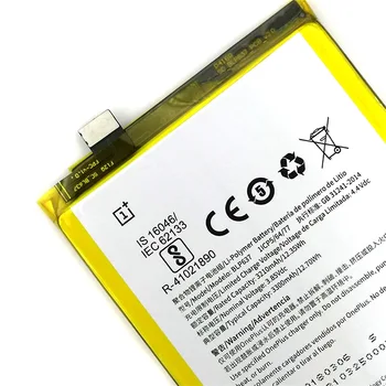 Ursprungliga 3300mAh BLP637 Batteri För OnePlus 5 1+ Ett Plus 5 Telefon Senaste Produktion av Hög Kvalitet Batteri+kollinummer