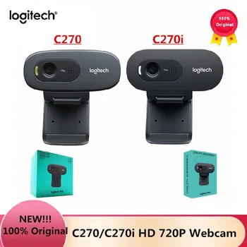 Ursprungliga LOGITECH C270/C270i HD-Video 720P Web Inbyggd Micphone USB2.0 Datorn Kameran USB 2.0 logitech Webbkamera