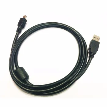 USB-Synk-Kabel Leder till Canon SYSTEMKAMEROR EOS 300D 350D 400D 450D 500D 1000D D30