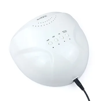 UV-LED-Nail Lampa Pärlor LED 48W Spik Torktumlare Bota Lampa med Whitening-Funktion, Automatisk Sensor, 3 Timer, Touch Kontroll