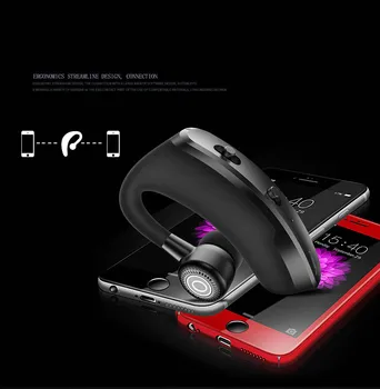 V9 TWS Trådlöst headset med Bluetooth-5.0 Hörlurar sport Hörlurar Hörlurar Med Mikrofon För alla smarta Telefonen Xiaomi Samsung, Huawei, LG
