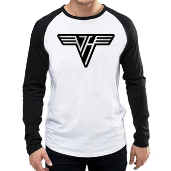 Van Halen T-Shirt Lång Ärm Mens Mode Band Full T-Shirt Toppar, T-shirts tshirt Unisex Vår Sommar Kläder Dropshipping