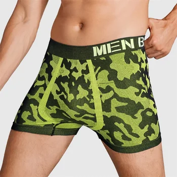 Ventilerande Nylon Sexiga Gay Mannens Kalsonger Boxer Homme Ins Stil för Män Kalsonger för Män Underkläder Boxare Lingeries Sexi M0039