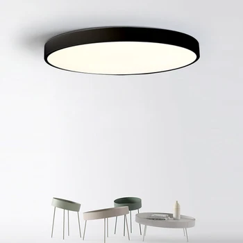 Väggmonterad Rund LED-Lampor i Taket Kök Badrum Lampan Ner Panelen Modern Led-taklampa till Vardagsrummet Plafonniers