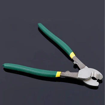 Wire Cutter Manuell Stål med Hög Kolhalt arbetsbesparande handverktyg Mini Home Använda Kabel-tång Tång för Montering av Elektriska Skära