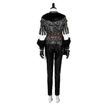Witcher Yennefer Cosplay Kostym Kläder Kvinnor Flickor Enhetliga Dräkter Fullständiga Uppsättningar för Hallween Carnival