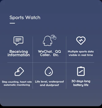 Y68 Bluetooth Kvinnor Sport Smartwatch Män Vattentät Smart Titta På Pulsmätaren Smart Android Relogio Fitness Tracker