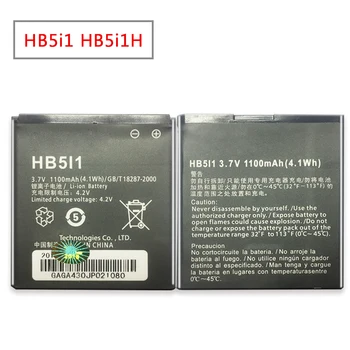 YKaiserin Mobiltelefon Batteri HB5i1 HB5i1H För Huawei C6110 C6200 C8300 G6150 G7010 U8350 1400mAh