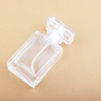Ynzzio 30ml Klar och Svart Refill Glas Spray Påfyllningsbara parfymflaskor i Glas Automizer Tom Kosmetiska Behållare För Resor