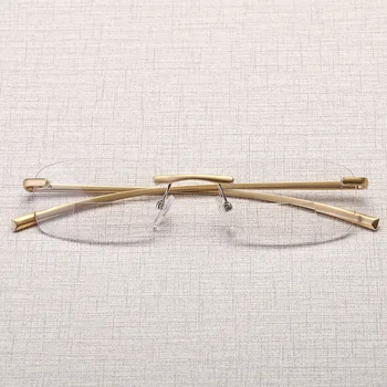 YOOSKE Män Garnityr Bifokala läsglasögon Kvinnor Aluminium Magnesium Ram Presbyopic Glasögon Diopter +1.0 +1.5 +2.0 +2.5 +3.0