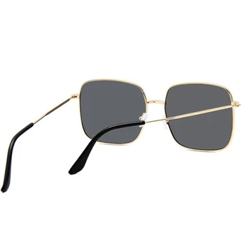 Yoovos 2021 Ny Stor Ram Solglasögon för Kvinnor Vintage Designer Varumärke Godis Färg solglasögon Utomhus Oculos De Sol Feminino UV400