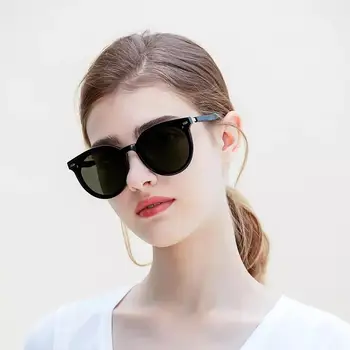 YouPin ANDZ Trendiga Solglasögon Män Kvinnor solglasögon Nya Färger Blockera Solen Retuschera Ansikte Lätt Genomskinligt Mode Polaroid