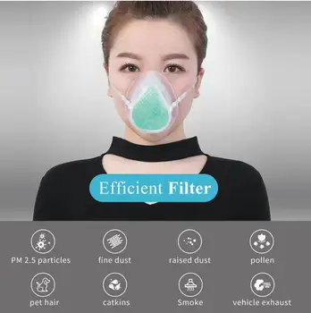 Youpin S8 Self-Sug Face Mask Filter Mask Återanvändbara Bekvämt Skydd Effektivt S9 Munnen Täcka Från Xiaomi Youpin