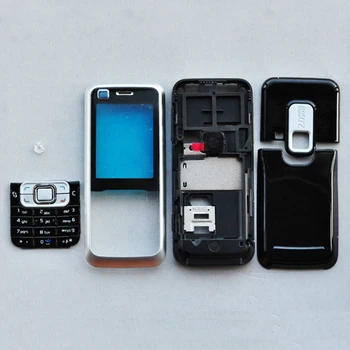 ZUGZUC Nytt För Nokia 6120C 6120 fullständig Fullständig Bostäder Täcka Av Mobiltelefon + Tangentbord