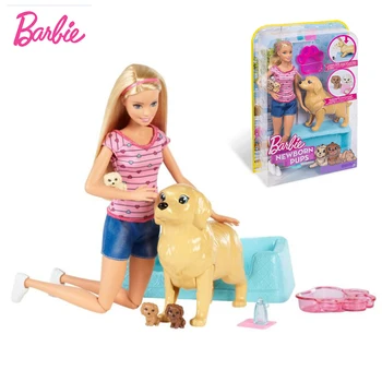 Äkta Barbie Docka Leksak Nyfödda Ungar Docka & Husdjur Baby Leksak Docka Barbie Tillbehör, Leksaker Flickor Kläder för Dockor Juguetes