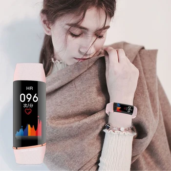 Äkta/Original KARUNO Smart Klocka E98S blodtryck-pulsmätare för Android iOS Fitness Armband Klocka