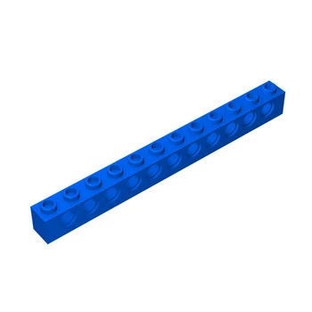 10st/mycket tech Tegel 1 x 12 med Hål Lång Balk Modell byggstenar Bulk MOC tech Monterar Partiklar Kreativa Leksaker