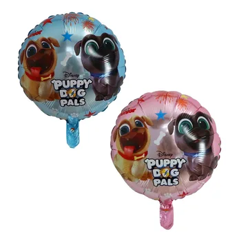 10st/mycket Valp hund kompisar Helium Ballonger bröder Ben Luft Globos Födelsedagsfest Barnens Dag Folie Ballon Dekorationer Barn leksak