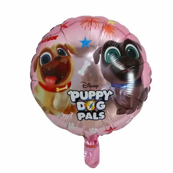 10st/mycket Valp hund kompisar Helium Ballonger bröder Ben Luft Globos Födelsedagsfest Barnens Dag Folie Ballon Dekorationer Barn leksak
