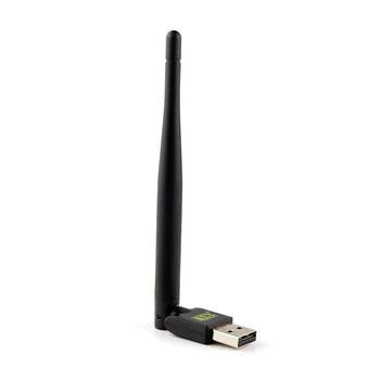 2,4 GHz FREESAT USB WiFi Med Antenn att Fungera För Freesat V7 HD Super V8 Digital satellitmottagare Receptor För HD-TV-Set-Top Box