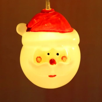 3,5 meter 96 LED julbelysning Santa Claus fairy utomhus vattentät string lights sovrum krans ljus string