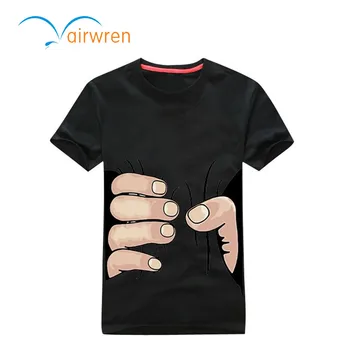 3d-effekt Digital T-shirt tryck Maskinen A3 Storlek Ak T Shirt Skrivare genom RIP-programvara