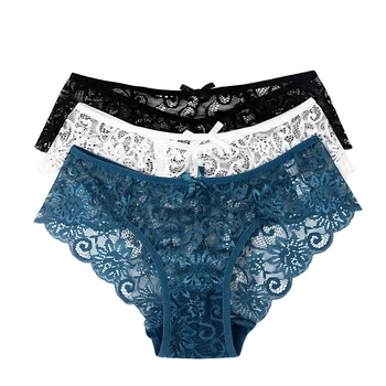3st/Pack! Sexiga Kvinnor Spets Trosor och Underkläder i Spets i Korthet S M L XL Kvinnor Underkläder