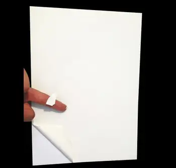 A4 bräckliga självhäftande papper för laserskrivare papper A4 papper klistermärke
