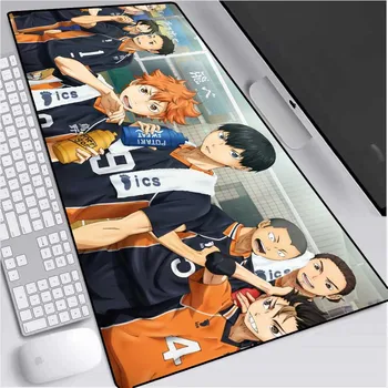 Anime Haikyu Stor musmatta Populära Japanska Serier Volleyboll Tonåring XXL Dator Notebook Icke-Slip Tangentbord för Gaming Skrivbord