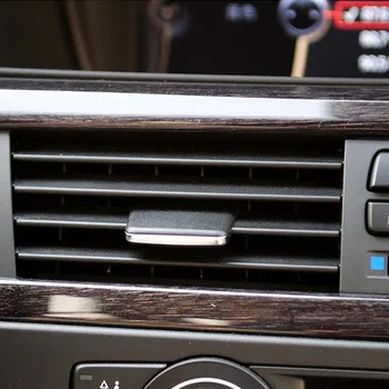 Bilen Luftkonditionering Vent Växla Pad för BMW 3-Serie E90 E92 Bil Vind Galler Justering Plektrum Ratten Utlopp Kort Klipp