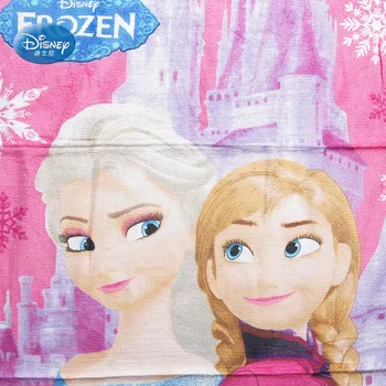 Disney Bomull Rosa Frysta Elsa Anna Tonåringar Flickor Hemma sommarstuga Bad Handduk Handduk för Barn 60x120cm