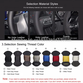 DIY-Ratten Täcka Wrap Svart Mocka Svart Läder Hand Sömnad För Mazda CX-5 CX5 13-Mazda 6 Atenza Mazda 3