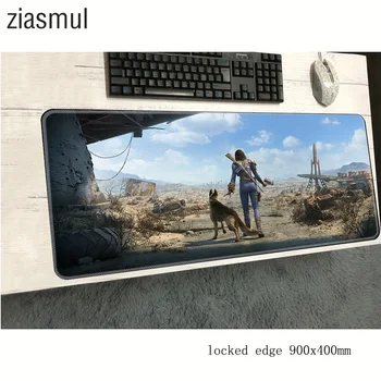 Fallout 4 musmattor Mode 90x40cm pad för att musen notbook dator gaming mousepad padmouse gamer HD mönster tangentbord mus matta
