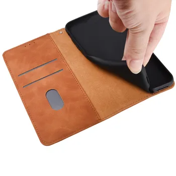 Flip läderfodral Till Google Pixel 4A Fall 4G 5G Plånbok bokomslag För Google Pixel 4A Täcka Magnetiska Telefon Väska Kort PocketCapa