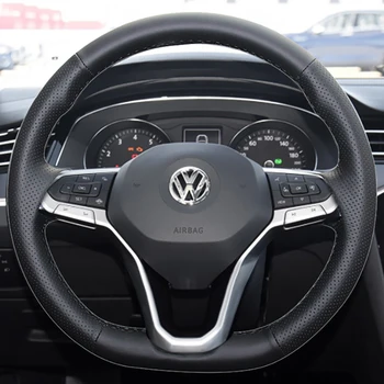 Fläta täcka för ratten täcka för Volkswagen VW Magotan 2020 T6.1 Kombi Ratten Täcka för VW