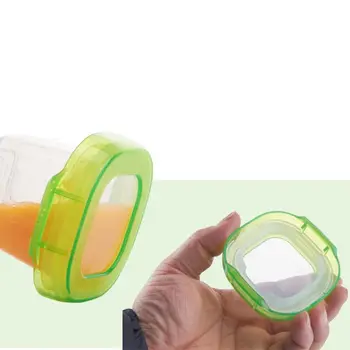 Fri Frakt 6 St Baby Plast Behållare För Livsmedel Mini Avvänjning Frysning Krukor, Lådor Frys Förvaringsbox