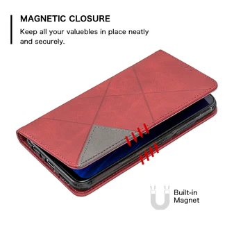 För Xiaomi Redmi Not 8T Case Plånbok Magnet läderklädsel Xiomi Redmi Note8 t Not 8t redmi not 8 T Card Slots Flip-Telefon Fall