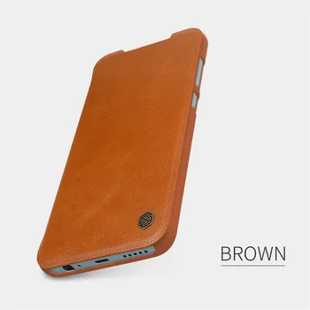För Xiaomi Redmi Not 9 Redmi 10X 4G Flip Case Nillkin QIN Läder-Kort Ficka Plånbok Fallet Luckan För Redmi Note9 Telefon Väskor
