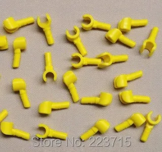 Gratis Frakt!*Minifigs händer*100st DIY upplysa block tegel,Kompatibel Med Lego Monterar Partiklar