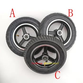 Hög prestanda 10x2.5 däck och aluminium legering wheel10*2.50 hjulet är lämplig för elektrisk skoter balansering av bil